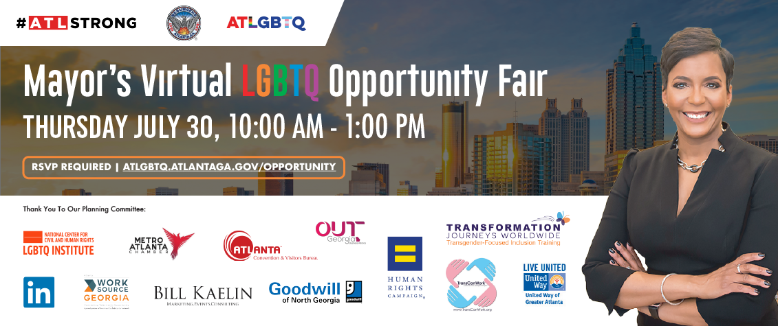 OUT Georgia Celebrates First-Ever Mayor of Atlanta’s LGBTQ Opportunity Fair